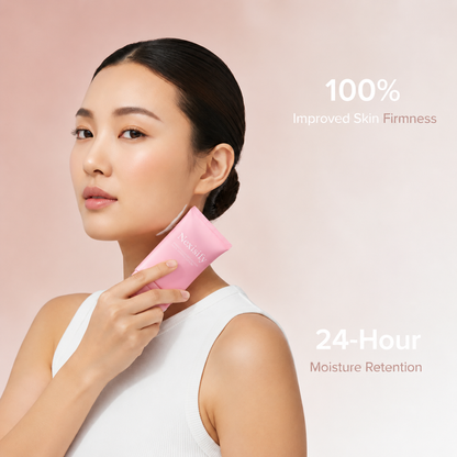 🦢 Neck Wrinkle Eraser Cream with Built-In Gua Sha Massager 5% Anemarrhena Root Complex + PDRN | Korean Skincare